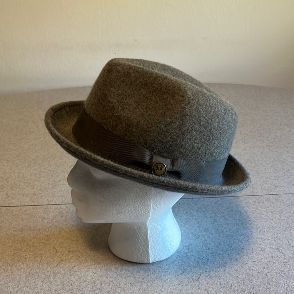 Goorin Bros. Gray Fedora hat Medium